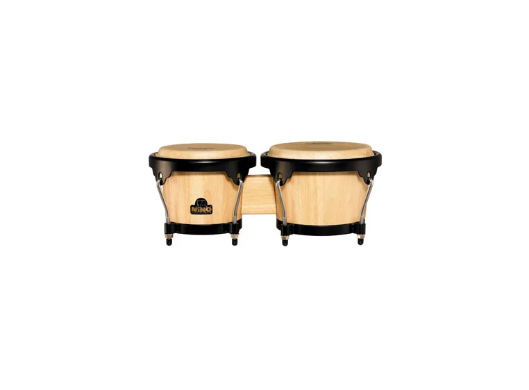Nino Percussion 3-NT/BK Bongos Nat./Black h.w 